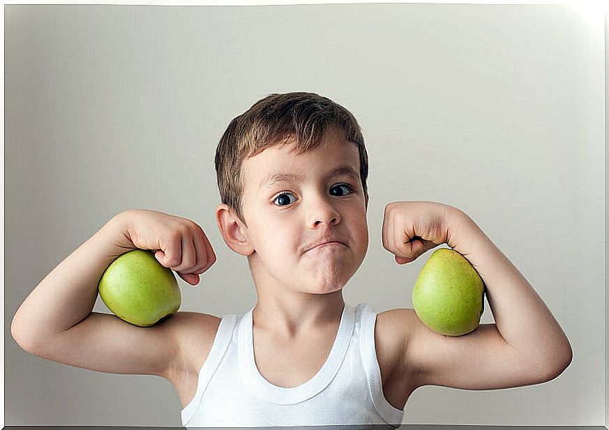 Adequate nutrition for sporty children