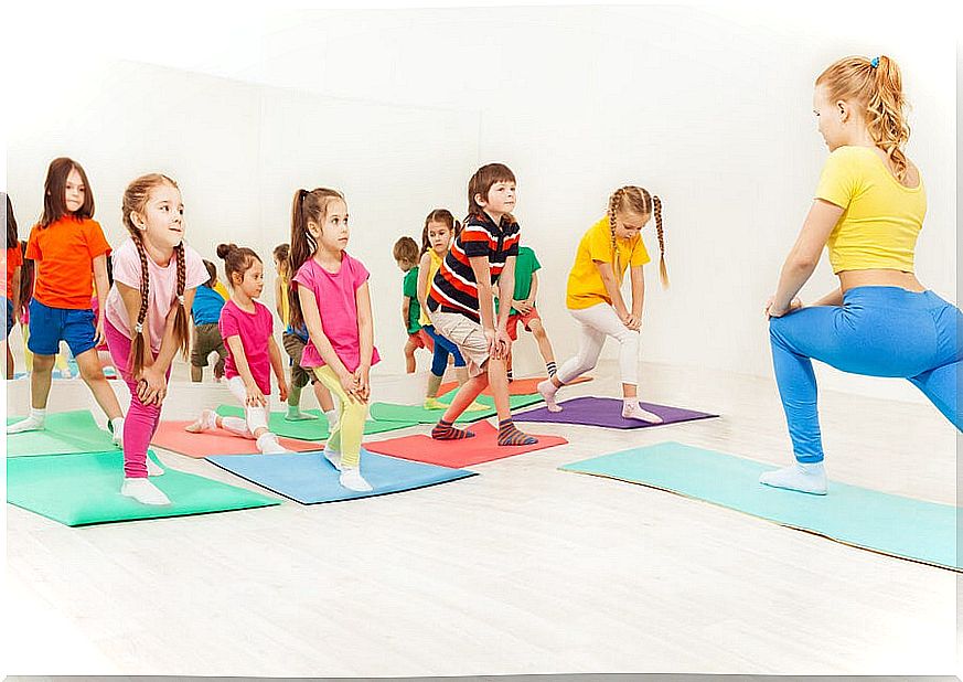 Aerobics for children: an ideal exercise