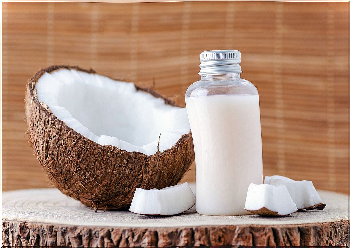 Coconut milk.