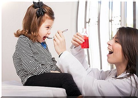 Dry cough in children requires pediatric supervision.