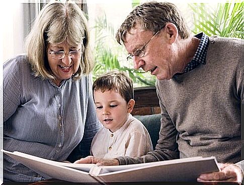 Grandparents not only educate grandchildren, they "grandchild"