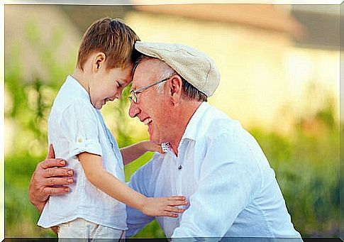 Grandparents do not educate children, they "grandfather" them