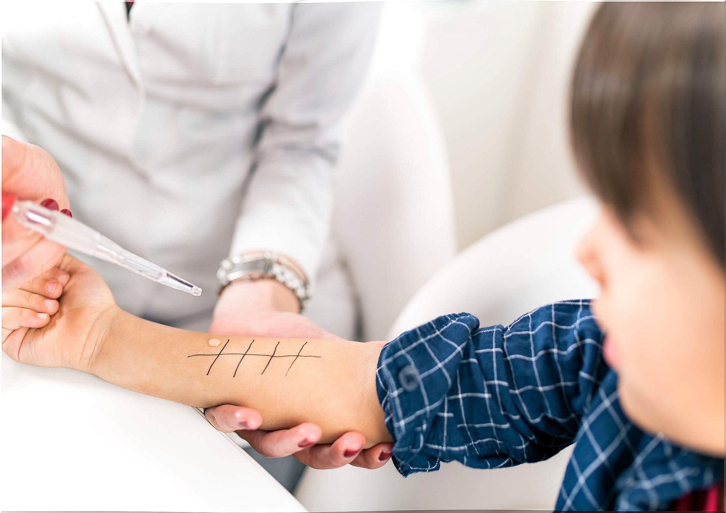 How are allergy tests in children?