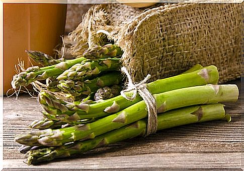 Green asparagus is a great option for a vegetable stir fry.